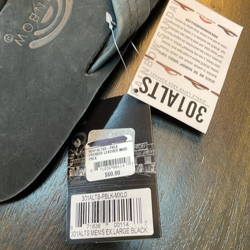 Rainbow premier leather flip flops - Picture 7 of 7